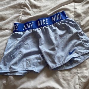 blue dry fit nike pros
